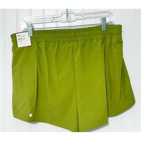 Calia Infinity Run Shorts Mid Rise‎ Dark Green Women’s Large New with tags - Picture 4 of 7